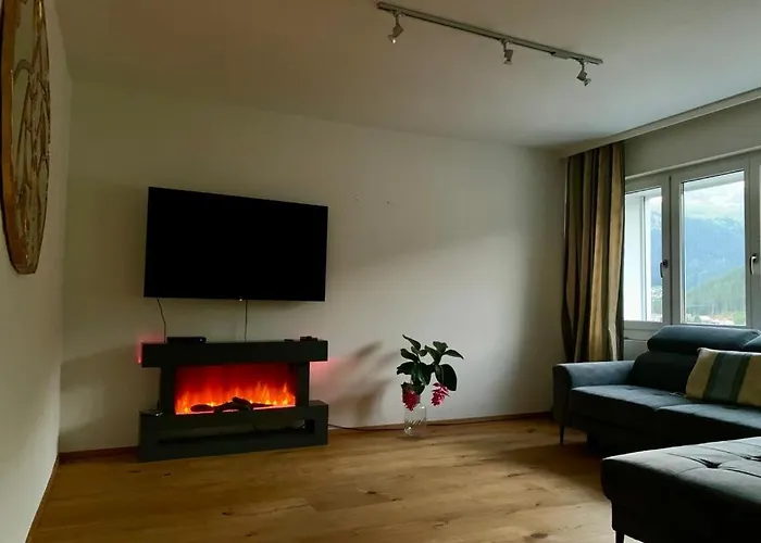 Wef Platz Centre 3,5 With Garage 公寓 达沃斯